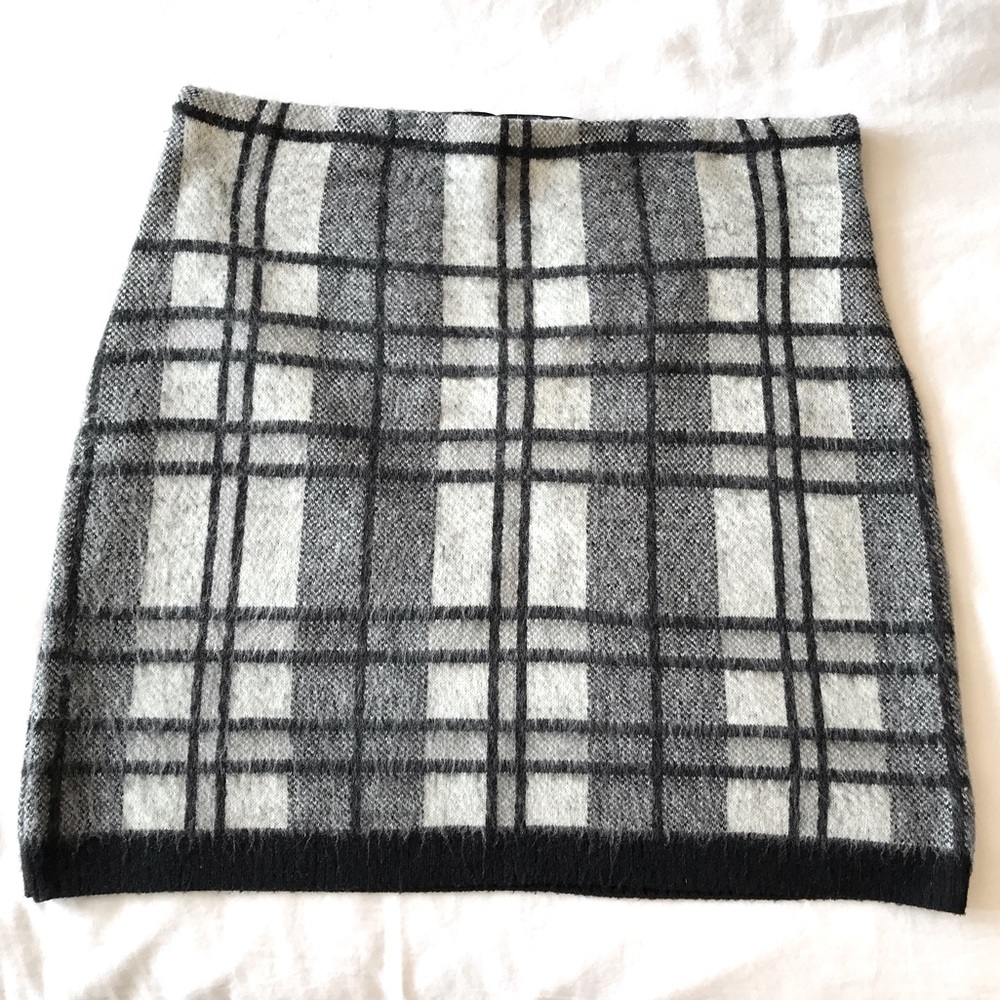 Plaid Mini Skirt